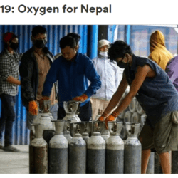 Call for Help: COVID-19 Oxygen to Nepal